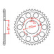 Sprocket Kit Suzuki SV650-S - 525XRE 15/44