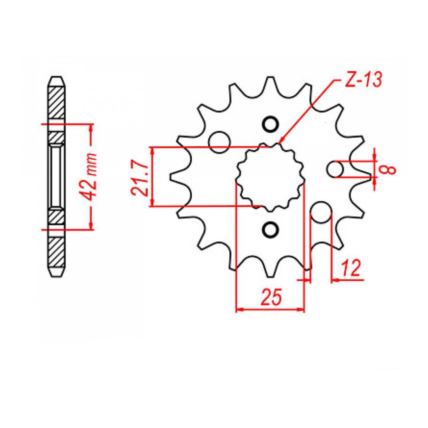 Sprocket Kit Suzuki GSF650S/ SA '05-'06 - 530XRE 15/47