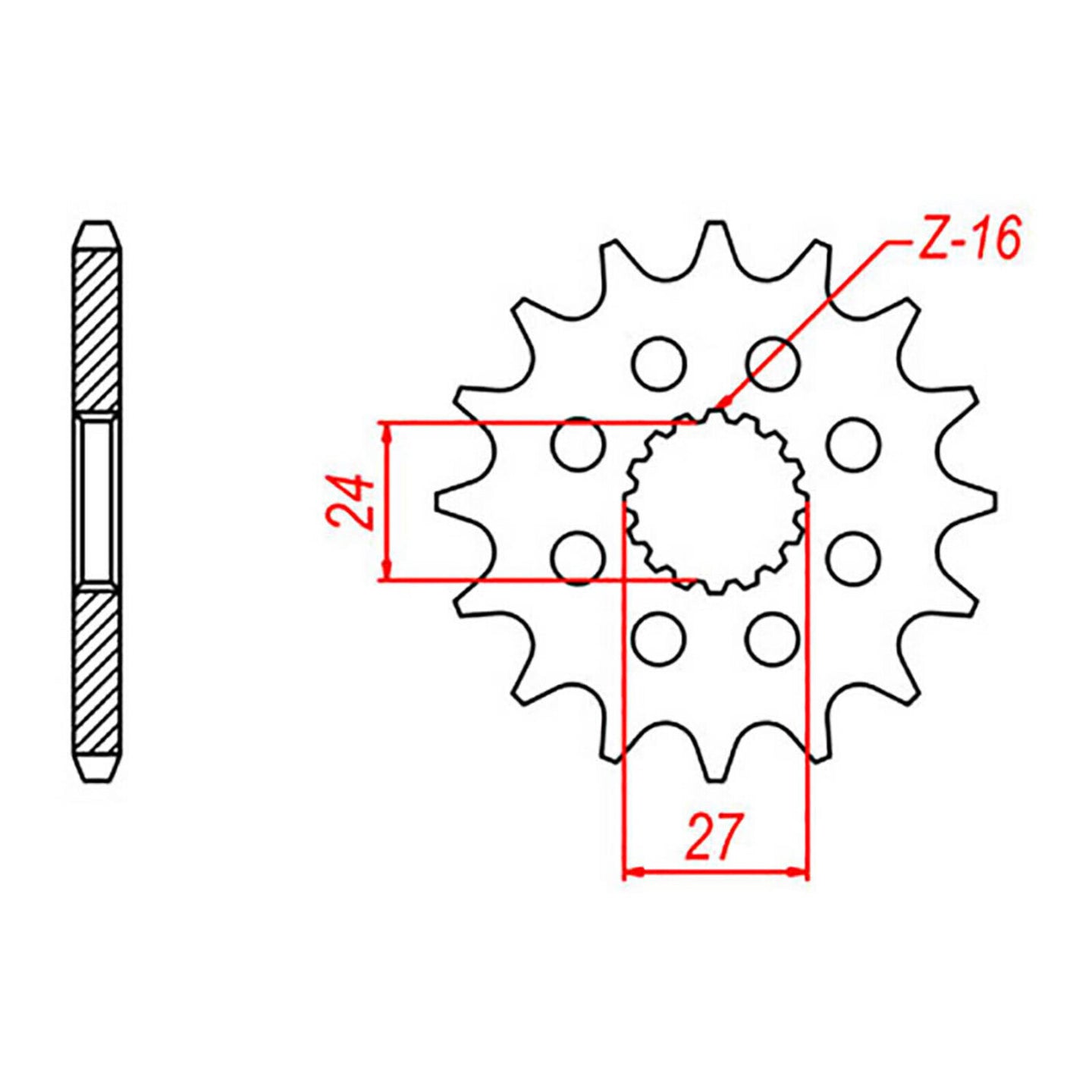 Sprocket Kit Suzuki GSXR1000 '09-'16 (recommended) - 530ZXW 17/42