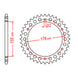 Sprocket Kit Triumph Speed Triple 955 '02-'04 (economy) - 530XRE 18/42