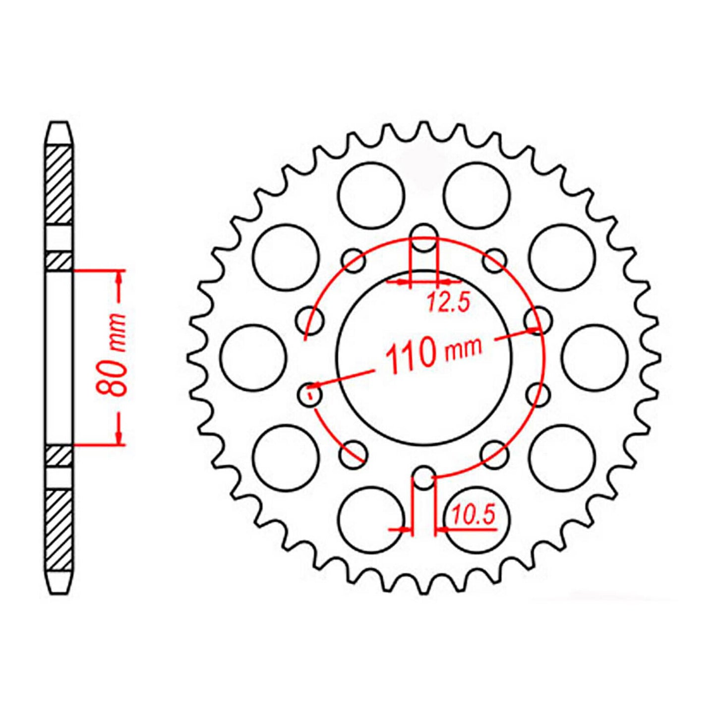 Sprocket Kit Triumph Trophy 1200 - 530ZXW 18/42
