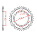 Sprocket Kit Yamaha XJ600 '84-'90 - 530XRE 16/44