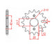 Sprocket Kit Yamaha FZS600 Fazer - 530XRE 15/47