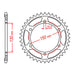 Sprocket Kit Yamaha FZ8S/N '10-'12 - 525XRE 16/46
