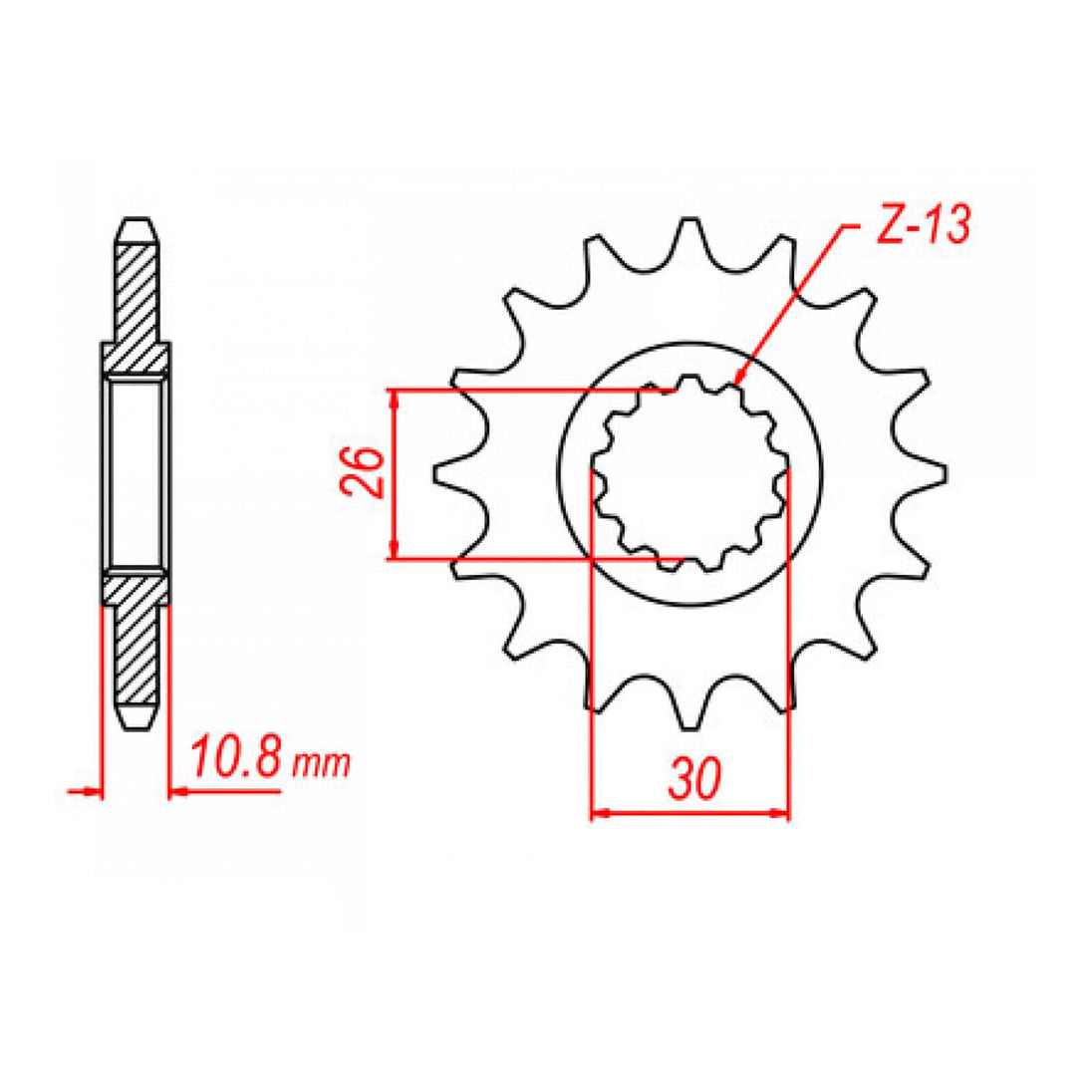 Sprocket Kit Yamaha XJR1300 - 530ZXW 17/39