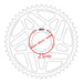 MTX Steel Sur-Ron Rear Sprocket #420 (48T)