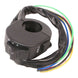 WHITES SWITCH BLOCK HEADLIGHT ON-OFF/HI-LO (20.7mm)