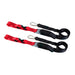 Whites Tie-Downs - Black / Red