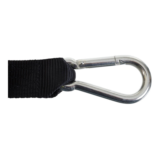 Whites Tie-Downs - Black / Red