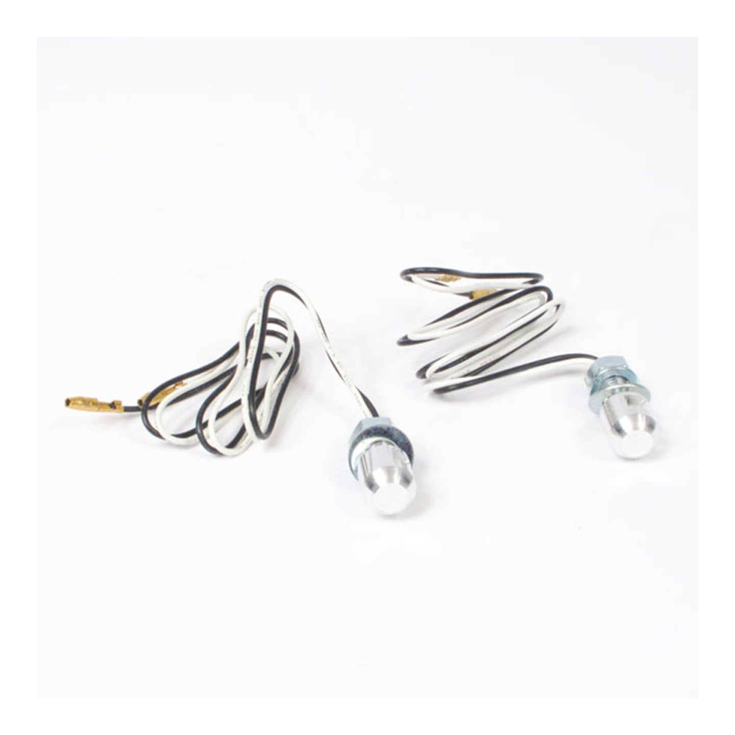 WHITES NUMBER PLATE LED BOLT LIGHT 13.5X12.8 SIL (Pair)