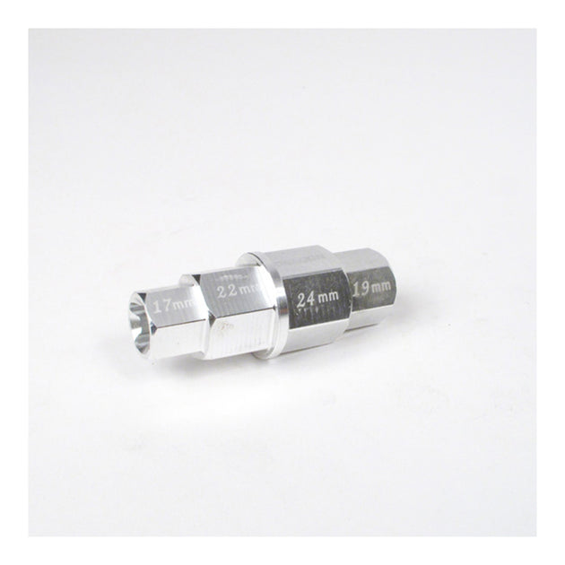 WHITES 4-IN-1 HEX AXLE TOOL 17 19 22 24mm ALUM