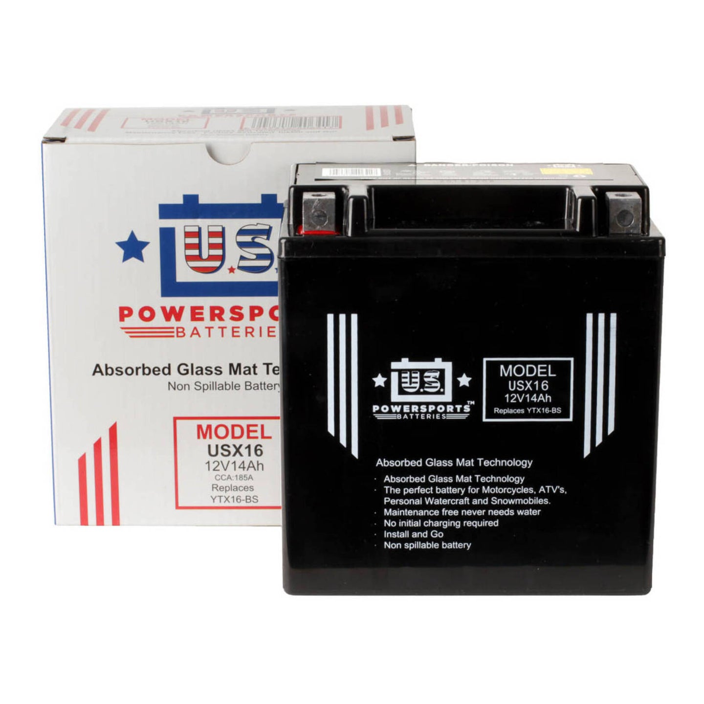 USPS AGM Battery - US16X
