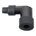 Whites Spark Plug Cap – Replaces LZFH – Right Angle – Black