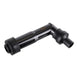Whites Spark Plug Cap (Replaces XZ05F) Long Right Angle - Black