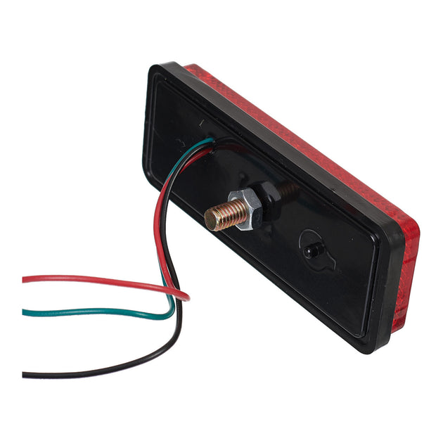 Whites Block LED Tail Light - Compact Rectangular - 35mm X 9