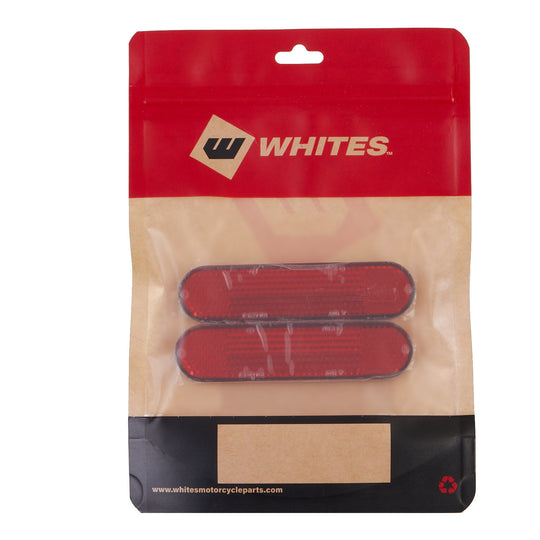 Whites Reflectors - Oval 95mm x 22mm - Pair