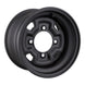 Whites ATV/UTV Steel Rim 12x7 Can-Am Front & Rear 4/137 +12.7 - Black