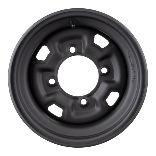 Whites ATV/UTV Steel Rim 12x7 Can-Am Front & Rear 4/137 +12.7 - Black