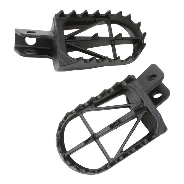 Zeta Wide Foot Pegs CrMo Mid - KLX110 / 110L / DR-Z50 / 70 / 110