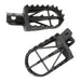 Zeta Wide Foot Pegs CrMo Mid - KLX110 / 110L / DR-Z50 / 70 / 110