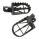 Zeta Wide Foot Pegs CrMo Mid - KLX110 / 110L / DR-Z50 / 70 / 110