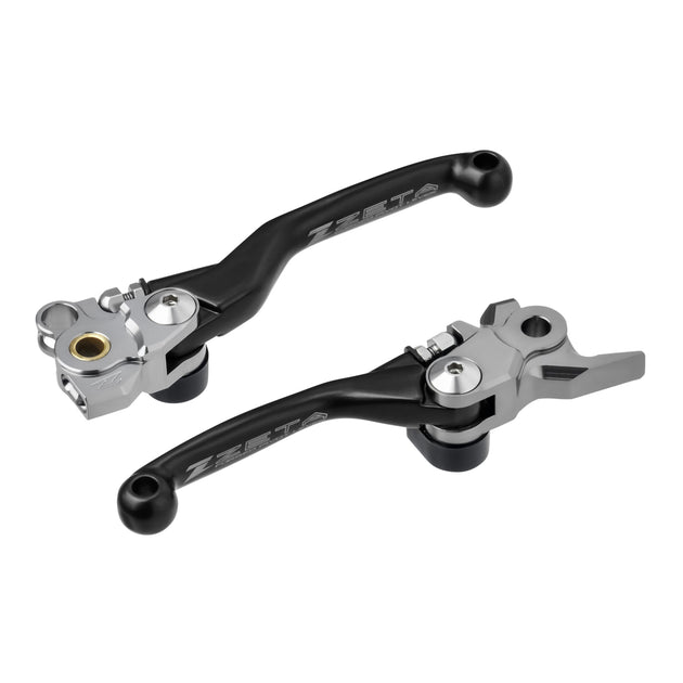 Zeta Pivot Lever Set FP - Kawasaki KX450F ('24-) - Black