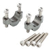 Zeta Bar Rise Spacer Height 14mm, 28.6mm Bar - Ti-Colour