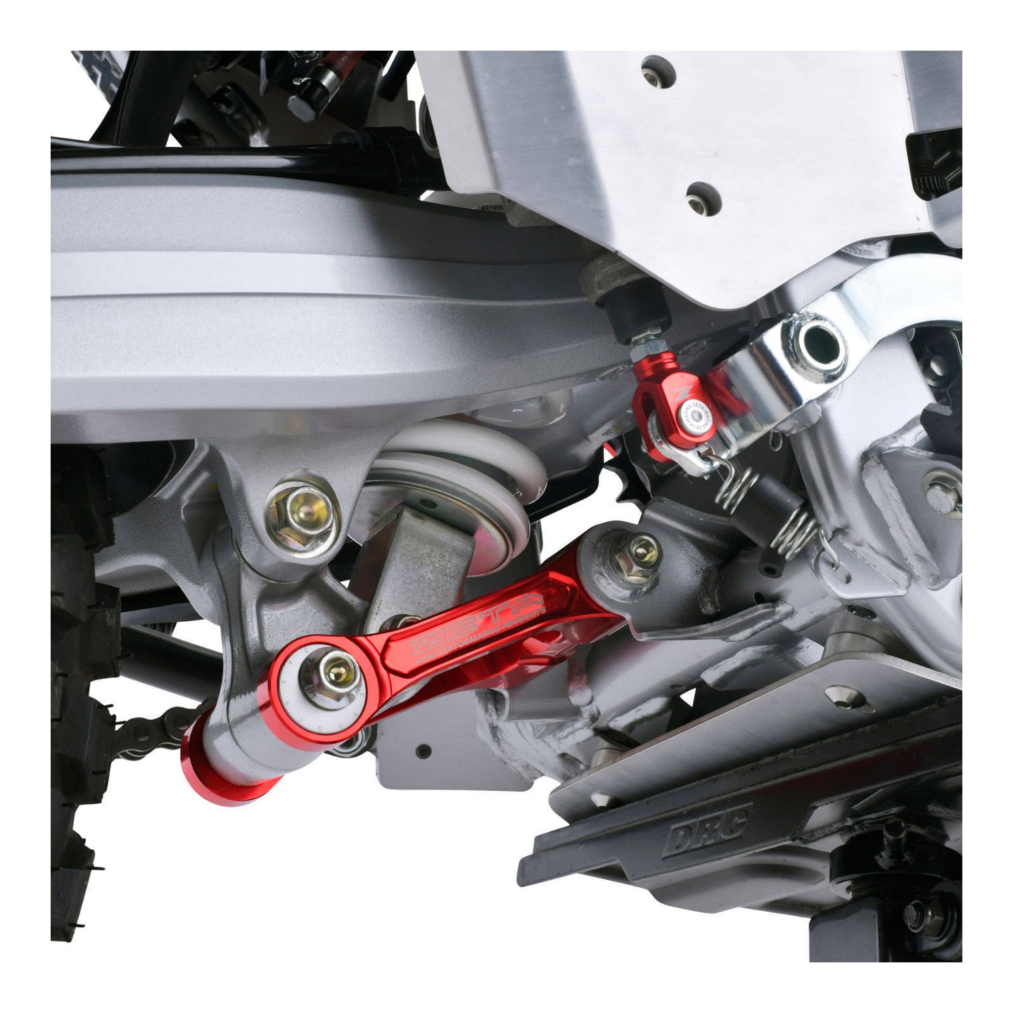Zeta RSL-Adjustable Linkage Honda CRF250L '21- - Red