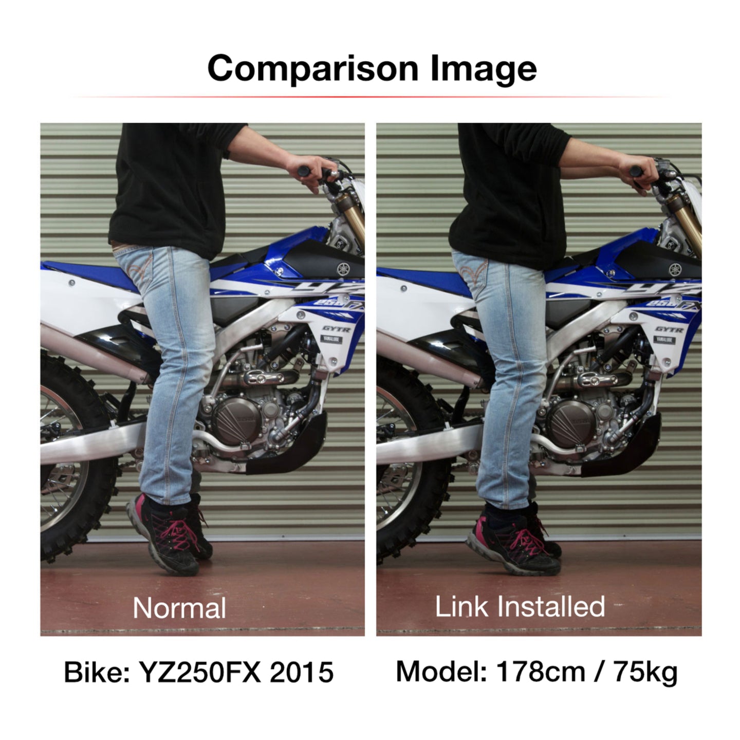 Zeta RSL-LowDown -30mm Husvarna TC125 '16-, TC250 '17-, FC250/350/45