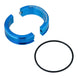 Zeta Rear Suspension Lowering Kit KYB/WP 46F 40mm - Hard Blue