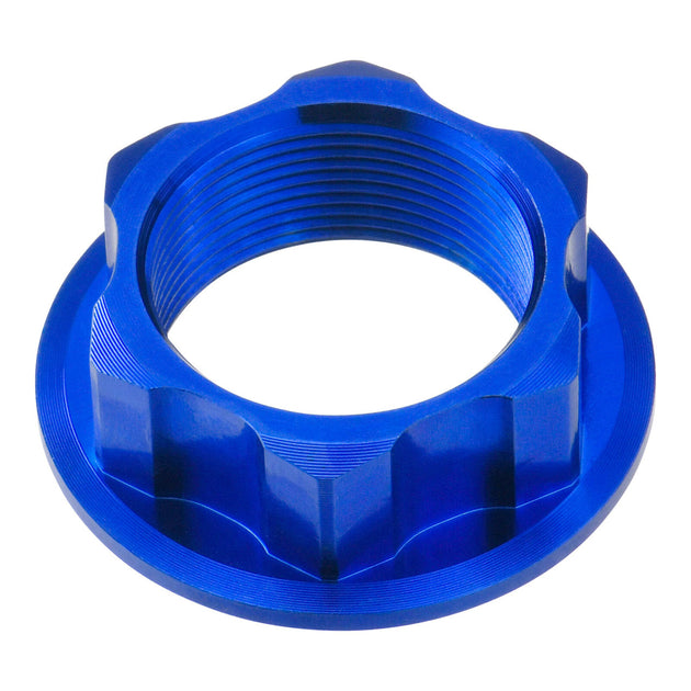 Zeta Stem Nut (M22x27 P1.0 H12) - Blue