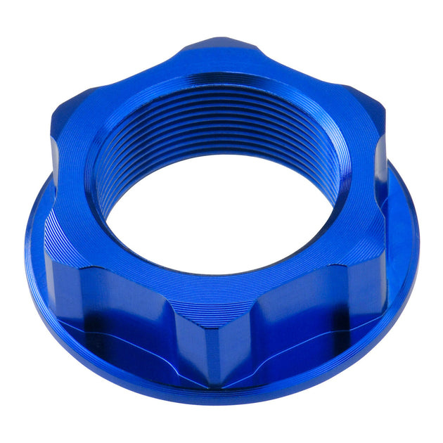 Zeta Stem Nut (M24x32 P1.0 H12) - Blue