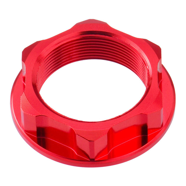 Zeta Stem Nut (M26x32 P1.0 H10) - Red