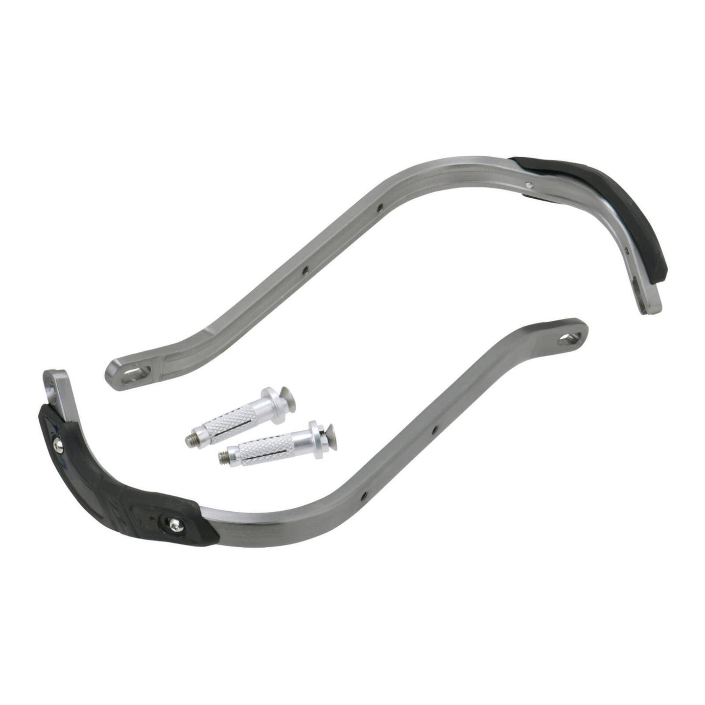 Zeta Pro Armor Bended Hand Guard - Titanium Colour