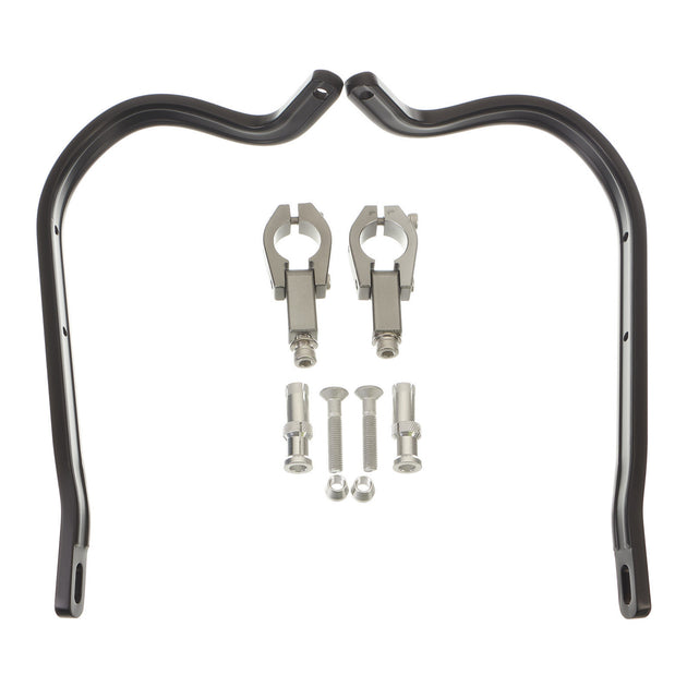 Zeta Armor Bended Hand Guard for 28.6mm Bar - Black