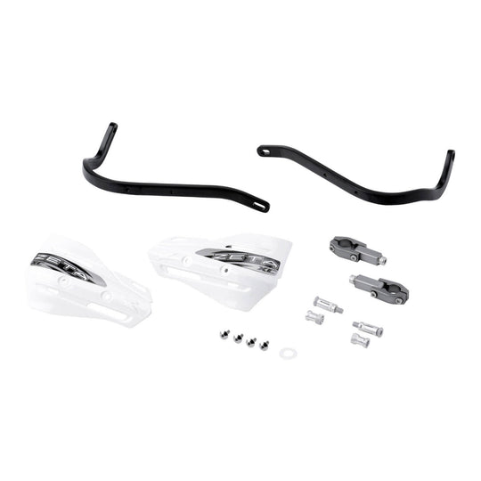 Zeta Armor Handguard XC Kit for 22.2mm Bar - Black / White
