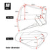 Zeta CW Hand Warmer - Carbon (M)