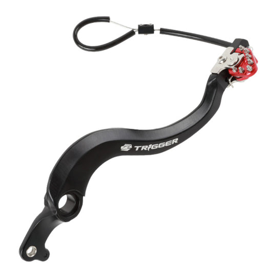 Zeta Trigger Brake Pedal CRF250/450R Red