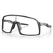 OO9406-9837 Oakley Sutro Sunglasses Matte Carbon Frame, Clear to Black Iridium Photochromic Lens
