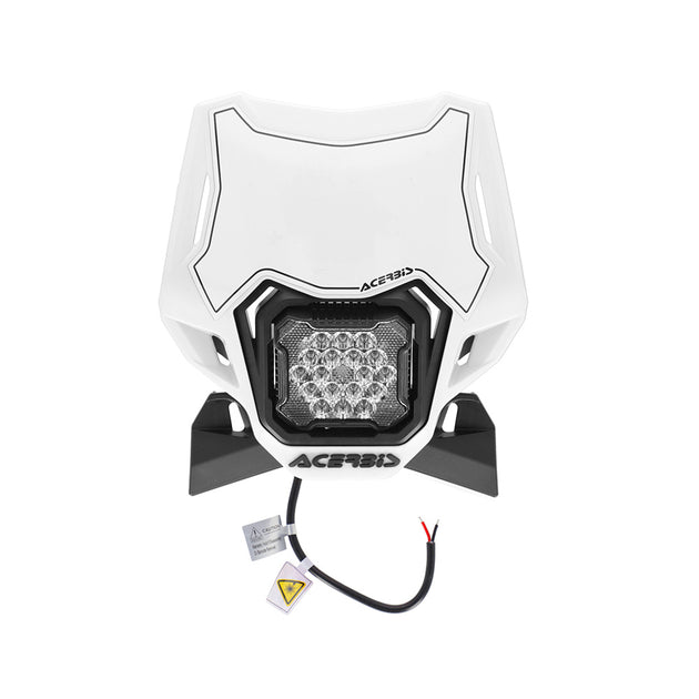 HEADLIGHT VSL LUMEN-X - White/Black