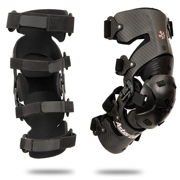 Asterisk Carbon Cell 1.2 Knee Braces - pair