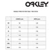 Oakley Tee and Tank Size Chart