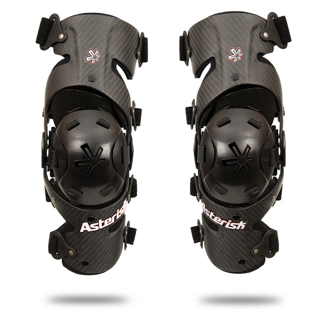 Asterisk Carbon Cell 1 Knee Brace - pair