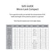 KNOX Size Chart - MicroLock Compact