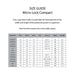 KNOX Size Chart - MicroLock Compact