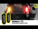 Denali T3 Front Turn Signal / DRL Pods White/Amber - Pair