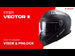 LS2 FF811 Vector II Carbon - Gloss 06