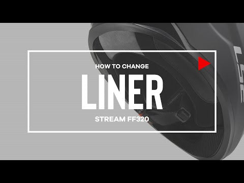 LS2 FF320 Stream Evo Axis Helmet - White / Blue