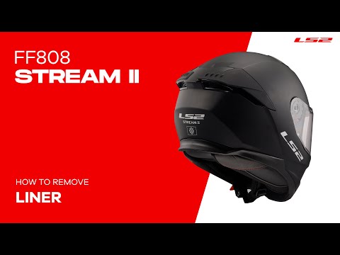 LS2 FF808 Stream II Fury - Black / Red 06