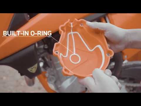 Ignition Cover Protector KTM EXC '17-'19 / Husqvarna TE '17-'19 - Black